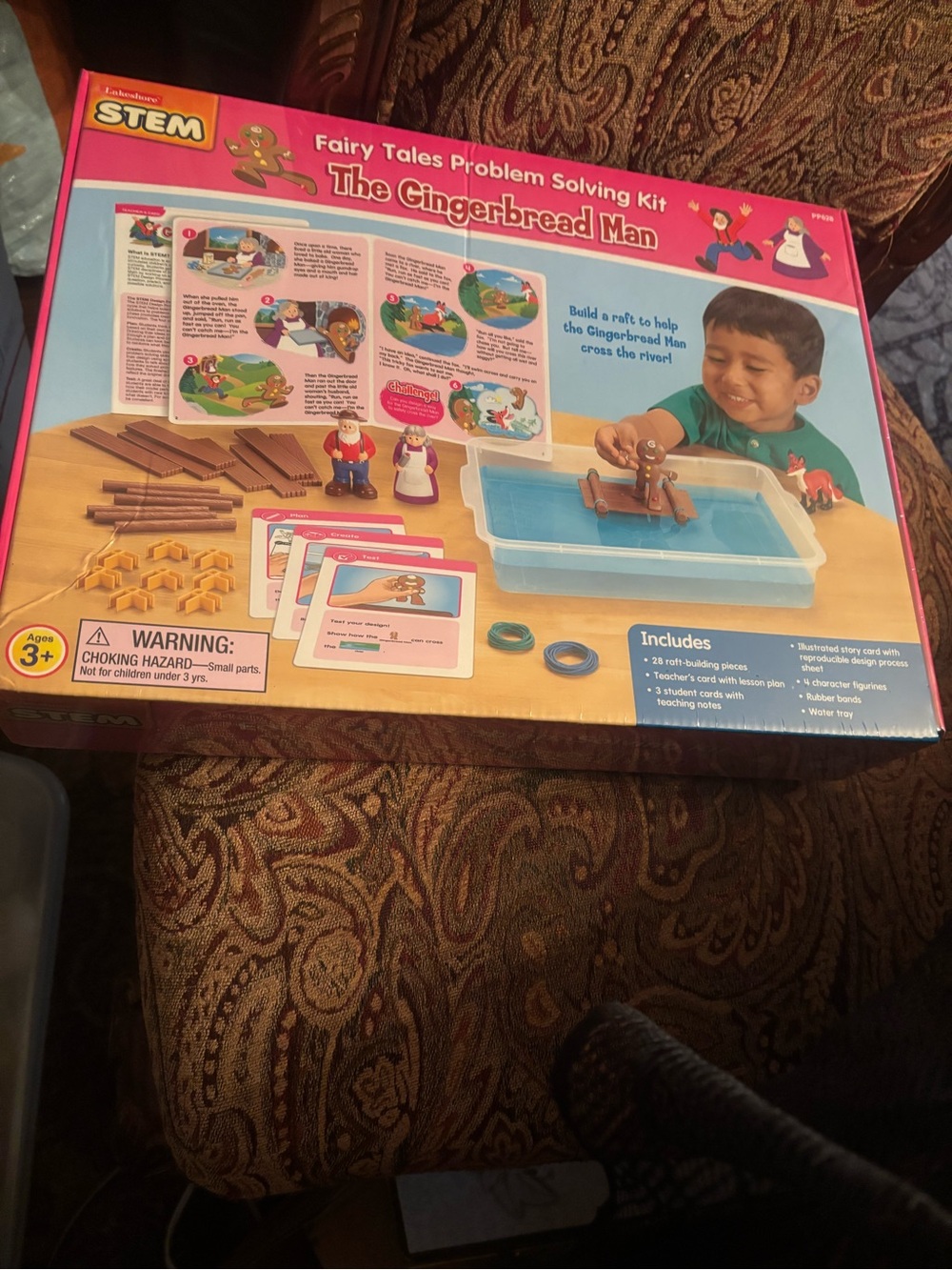 Lakeshore Stem Fairy Tales Problem Solving Kit - The Gingerbread Man